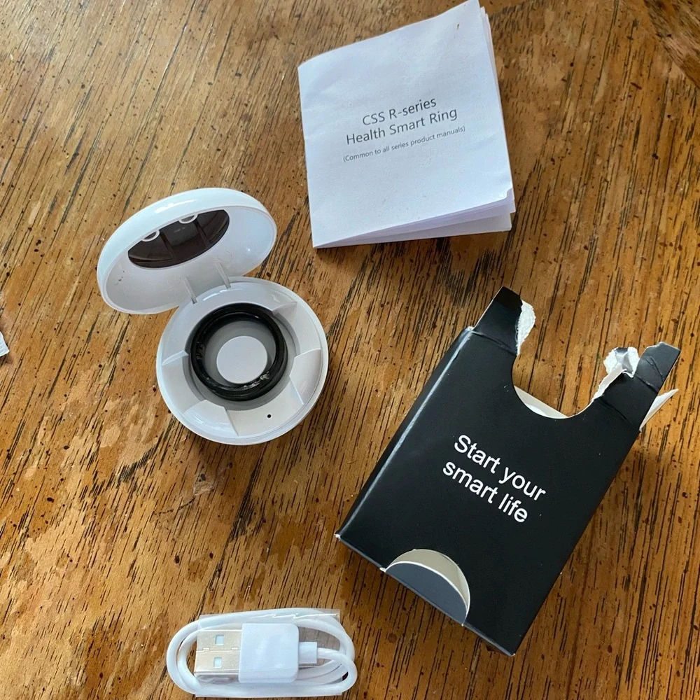 Brand new never used smart ring size 13 in black